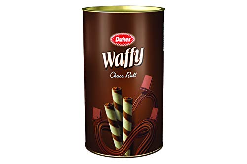 India Desire : Buy Dukes Waffy Rolls Tin - Chocolate, 300 g at Rs. 125 from Amazon [Other Seller Price @Rs 205]