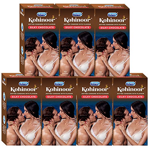 India Desire : Buy Durex Kohinoor Condoms - 10 Count (Pack of 7, Silky Chocolate) at Rs. 250 from Amazon [Regular Price Rs 537]