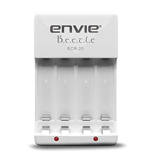 India Desire : Buy ENVIE ECR-20 Charger for AA & AAA Rechargeable Batteries at Rs. 199 from Amazon [Regular Price Rs 229]