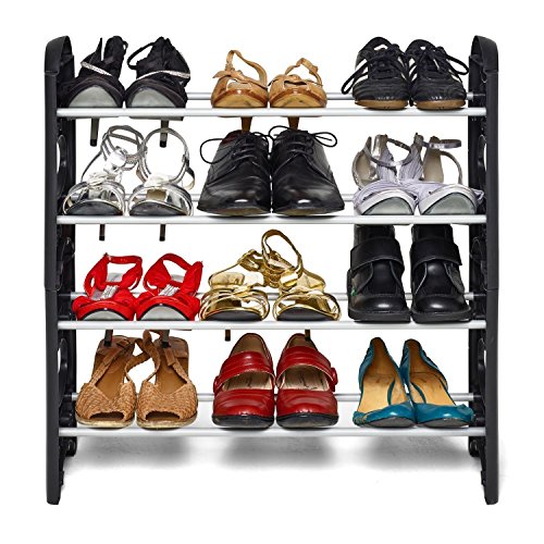 India Desire : Buy Ebee Easy To Assemble & Light Weight Foldable 4 Shelves Shoe Rack at Rs. 278 from Amazon [Regular price Rs 399]