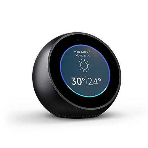 Buy Echo Spot Smart Alarm Clock with Alexa Black at Rs. 6499 from