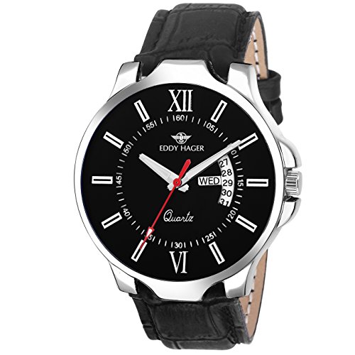 India Desire : Buy Eddy Hager Black Day and Date Men's Watch EH-106-BK at Rs. 99 from Amazon [Selling Price Rs 399]