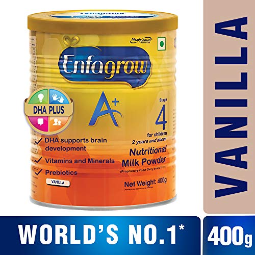 India Desire : Buy Enfagrow A+ Nutritional Milk Powder (2 years and above): 400 g (Vanilla) at Rs. 137 from Amazon [Selling Price Rs 531]