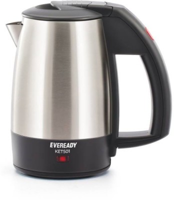 India Desire : Buy Eveready KET501 Electric Kettle(0.5 L, Black) at Rs. 999 from Flipkart [Regular Price Rs 1163]