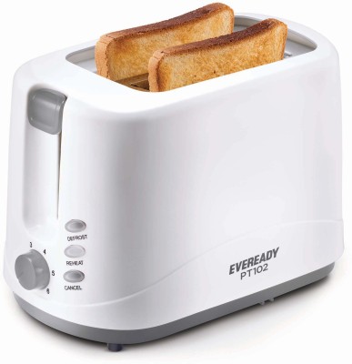 India Desire : Buy Eveready PT102 750 W Pop Up Toaster at Rs 799 from Flipkart [MRP Rs 1995]
