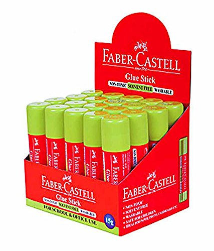 India Desire : Buy Faber-Castell Glue Stick - 15 Grams, Box of 20 Pieces at Rs. 349 from Amazon [Regular Price Rs 599]