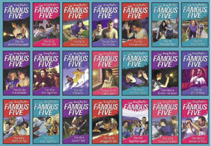 India Desire : Flipkart Steal deal: Buy Famous Five 21 copy box set INDIA at Rs. 399 [MRP Rs 3156]