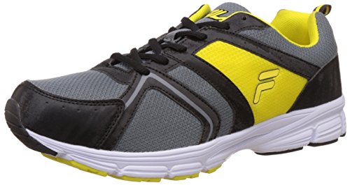 India Desire : Buy Fila Mens Extremer Charcoal, Black and Yellow Running Shoes - 6 UK/India (40 EU) at Rs. 699 from Amazon