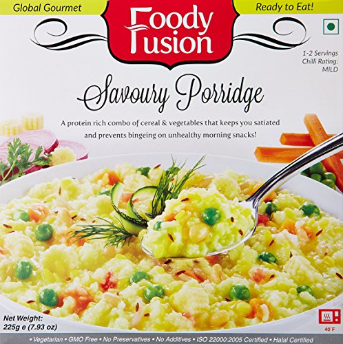 India Desire : Buy Foody Fusion Savoury Porriadge, 225g at Rs. 91 from Amazon [MRP Rs 180]