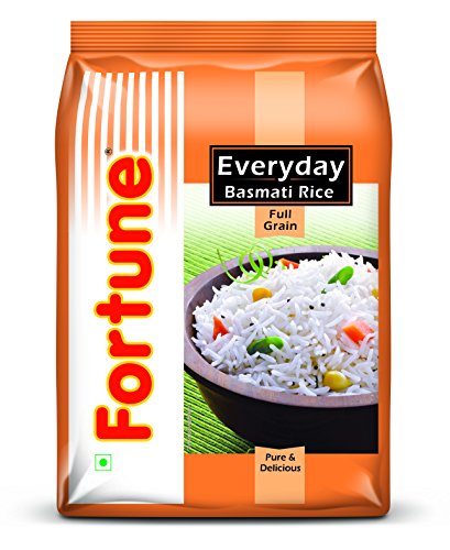 India Desire : Buy Fortune Everyday Basmati Rice 1kg Rs. 83, 5kg Rs. 515 from Amazon