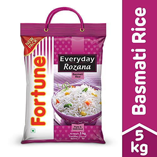 India Desire : Buy Fortune Rozana Basmati Rice, 5kg at Rs. 245 from Amazon [Regular Price Rs 516]