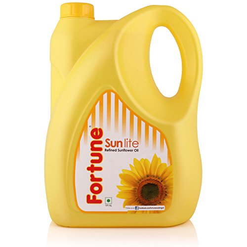 India Desire : Buy Fortune Sunlite Refined Sunflower Oil, 5L Can at Rs. 397 from Amazon