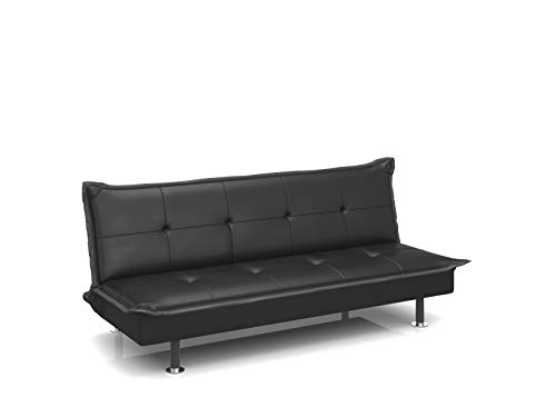 India Desire : Buy Forzza Barbara Sofa Cum Bed (Black) at Rs. 5371 from Amazon [Regular Price Rs 9871]