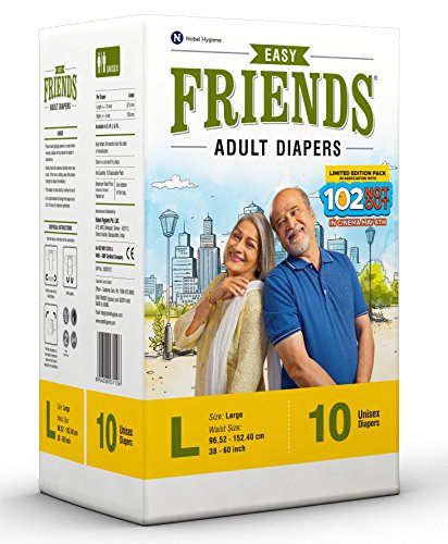 India Desire : Buy Friends Adult Diaper Limited Edition 102 Not Out 10's Pack (Large) at Rs. 102 from Amazon [MRP Rs 475]