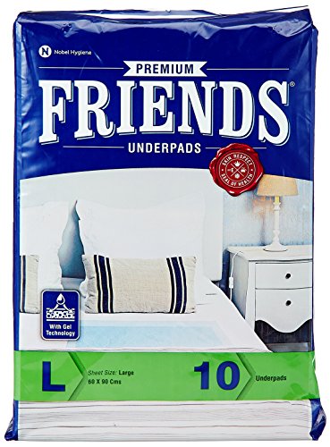 India Desire : Buy Friends Underpads Premium Large size (Pack of 10) at Rs. 210 from Amazon [Selling Price Rs 459]