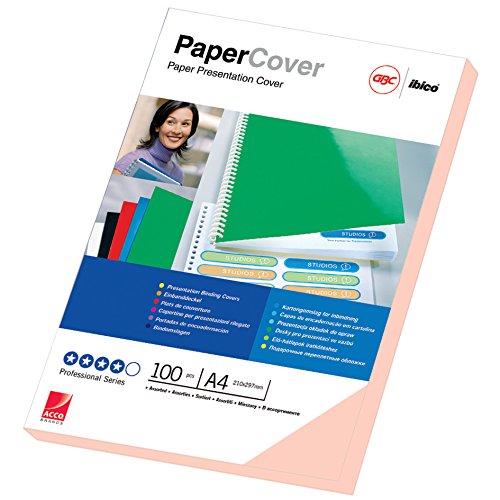 India Desire : Buy GBC Ibicover Binding Cover 63 Series 230GSM A4 Pink (Pack of 100) at Rs. 261 from Amazon
