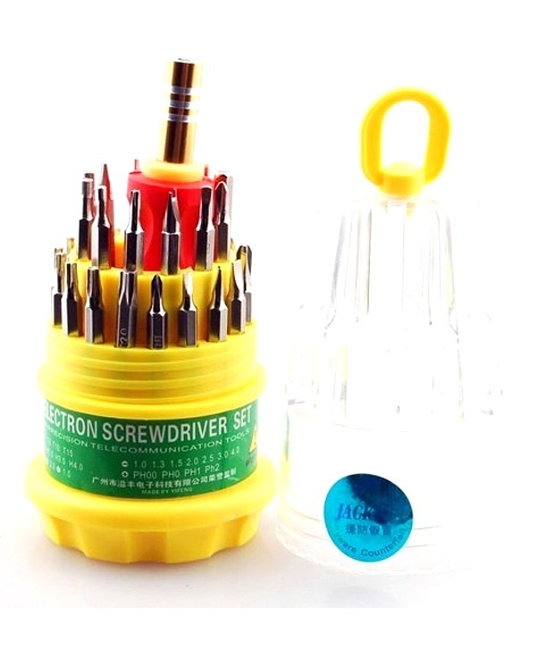 India Desire : Buy Jackly 31-In-1 Screw Driver Set Magnetic Toolkit At Rs 48 From Snapdeal