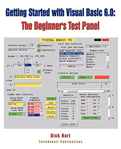 India Desire : Buy Getting Started With Visual Basic 6.0: The Beginner's Test Panel at Rs. 119 from Amazon [Other Sellers Price Rs 1000+]