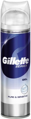 India Desire : Buy Gillette Series Pure & Sensitive Shave Gel(195 g) at Rs. 170 from Flipkart [Regular price Rs 295]