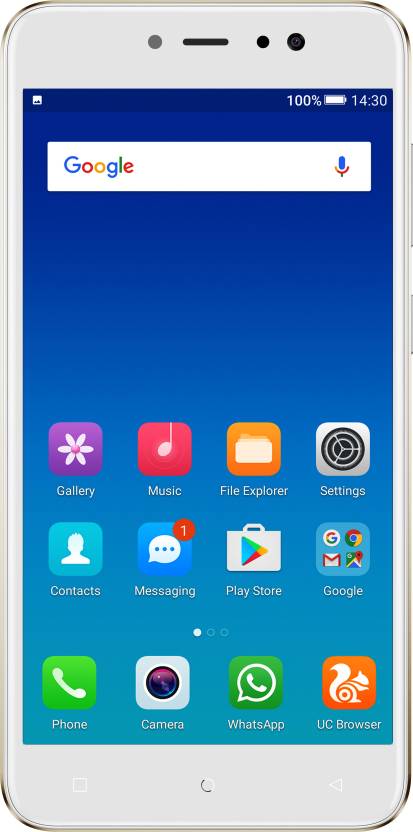 India Desire : Buy Gionee X1S (Gold 16GB)  at Rs. 6299 from Amazon [Regular Price Rs 10599]