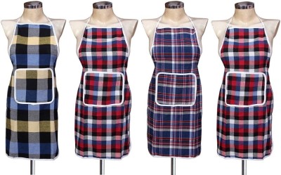 India Desire : Buy Glun Cotton Home Use Apron - Free Size(Black, Pack of 4) at Rs. 238 from Flipkart