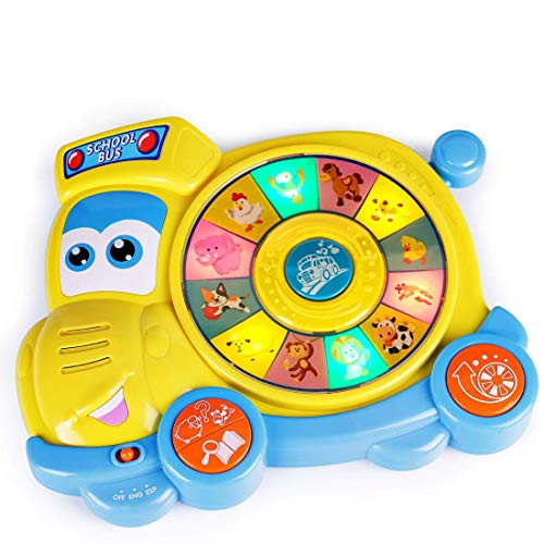 India Desire : Buy HAP-P-KID Spin N Learn School Bus with Learning and Quiz Modes at Rs. 384 from Amazon