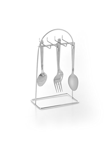 India Desire : Buy HMSTEELS Stainless Steel Cutlery Stand for 8 at Rs. 120 from Amazon