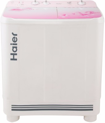 India Desire : Buy Haier 8 kg Semi Automatic Top Load Washing Machine White, Pink at Rs. 9999 from Flipkart [Regular Price Rs 11490]