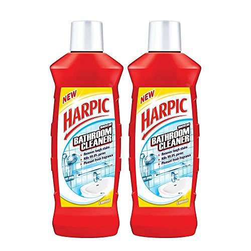 India Desire : Buy Harpic Bathroom Cleaner Lemon, 1 L (Pack of 2) at Rs. 173 from Amazon [Selling Price Rs 296]