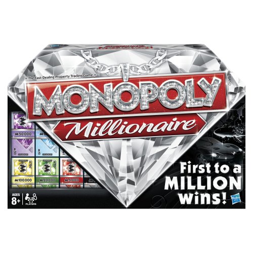 India Desire : Buy Hasbro Monopoly Millionaire - The Fast-Dealing Property Trading Board Game at Rs. 999 from Amazon [Regular Price Rs 1699]