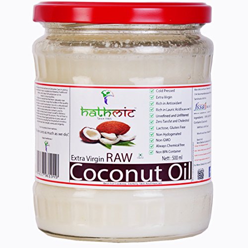 India Desire : Buy Hathmic Raw Extra Virgin Cold Pressed Coconut Oil, 500ml at Rs. 327 from Amazon [Regular Price Rs 465]