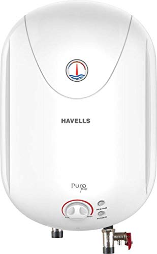 India Desire : Buy Havells Puro Plus 5S 10-Litre Storage Heater (White) at Rs. 6999 from Amazon [Regular Price Rs 7999]