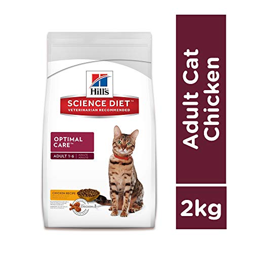 India Desire : Buy Hill's Science Diet Adult Optimal Care, Chicken Recipe Dry Cat Food, 2 kg at Rs. 734 from Amazon