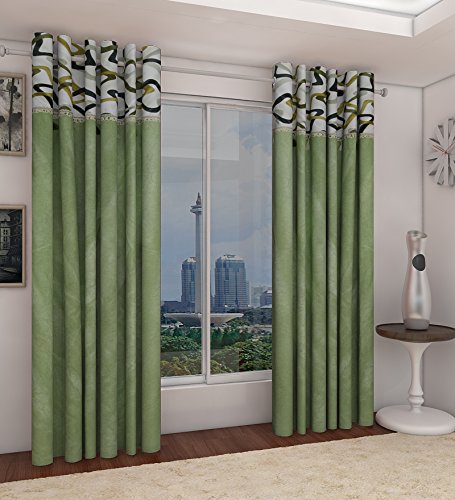 India Desire : Buy Home Candy Attractive Polyester 2 Piece Door Curtain Set - 84"x48" At Rs. 299 from Amazon [Regular Price Rs 599]