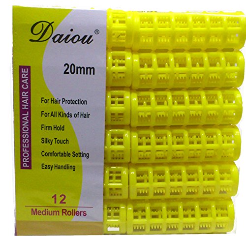 India Desire : Buy Homeoculture DIY Hairdressing Roller Curlers Clips, 20mm (12 Pieces) at Rs. 78 from Amazon