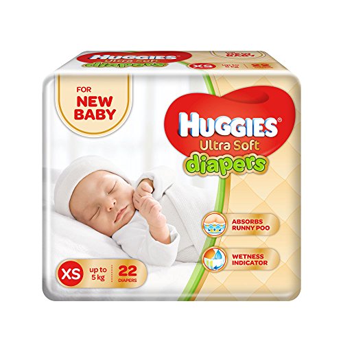 India Desire : Buy Huggies Ultra Soft Pants Diapers, XS (Pack of 20) at Rs. 99 from Amazon [Selling Price Rs 172]