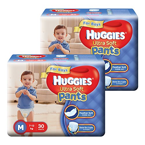 Buy Huggies Ultra Soft Pants Diapers For Boys Large 2 X Pack Of 26 At Rs 599 From Amazon 0145