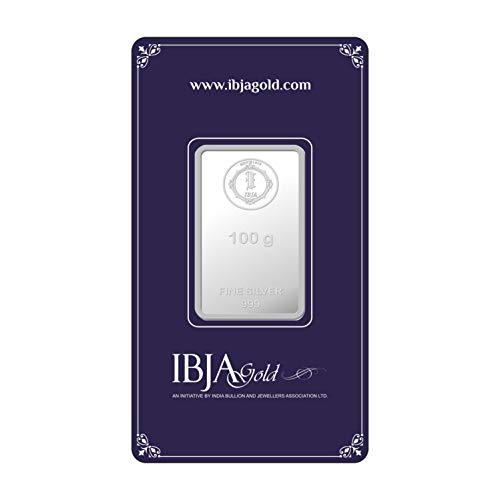 India Desire : Buy IBJA Gold Investment 100 gm Silver Coin Frames for Women (IG100GMS999INVBR055) at Rs. 3678 From Amazon