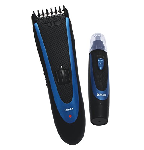 India Desire : Buy Inalsa Beard and Hair Trimmer Trim and Style (Black/Blue) at Rs. 899 from Amazon [Regular Price Rs 1250]