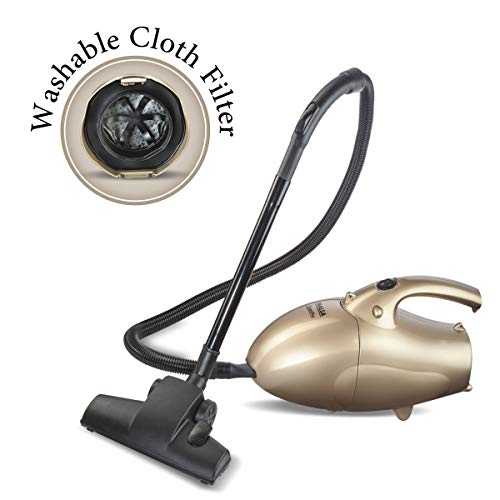 India Desire : Buy Inalsa Clean Pro 800-Watt Dry Vacuum Cleaner with Blower Function and Washable Cloth Filter (Golden) at Rs. 1749 from Amazon
