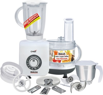 India Desire : Buy Inalsa Craze 700 W Food Processor(White) at Rs. 3475 from Flipkart [Regular Price Rs 7200]