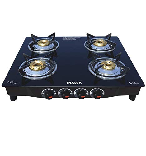India Desire : Buy Inalsa Dazzle 4 Burner Cooktop, Black at Rs. 2999 from Amazon