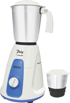 India Desire : Buy Inalsa Polo 2 550 W Mixer Grinder(White, Blue, 2 Jars) at Rs. 997 from Flipkart