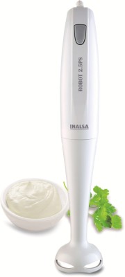 India Desire : Buy Inalsa Robot 2.5PS 250 W Hand Blender(White) at Rs. 645 from Flipkart [Regular Price Rs 950]