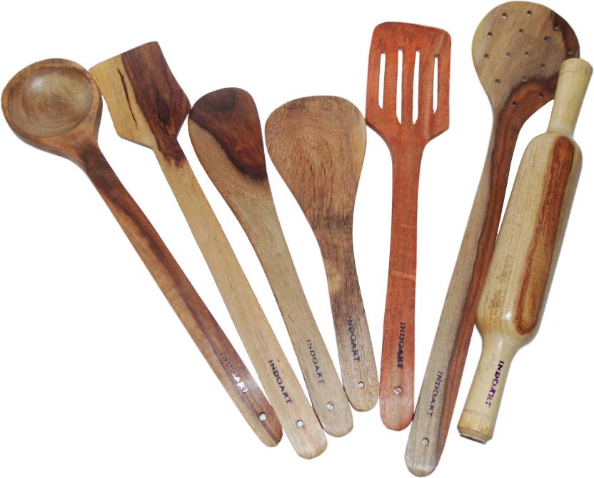 India Desire : Flipkart Loot Deals: Get Upto 96% Off On Indoart Wooden Spatula Starting From Rs 1 Only [Extra shipping]