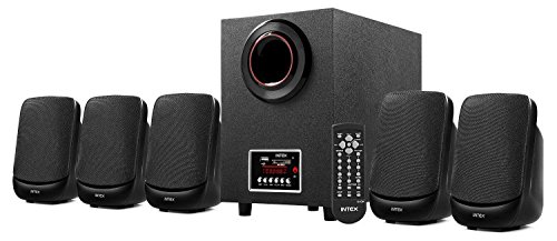 India Desire : Buy Intex IT- 5100SUF-OS 5.1 Channel Multimedia Speakers (Black) at Rs. 1999 from Amazon [Regular Price Rs 3199]