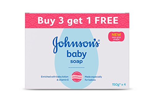 India Desire : Buy Johnson's Baby Soap 150g (Buy 3 Get 1 Free) at Rs. 192 from Amazon