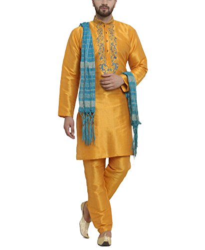 India Desire : Buy Jompers (Since 2003) Men's Kurta Pyjama Set With Dupatta at Rs. 899 from Amazon