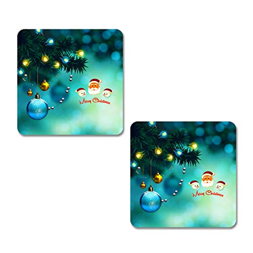 India Desire : Buy Wooden Pack of 2 Christmas Coasters at Rs. 39 from Amazon [Flat 92% Off]