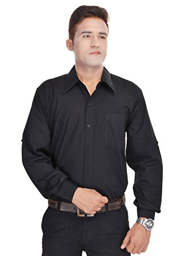 India Desire : Buy Kalrav Fashion Men's Formal Shirt BLACK at Rs. 250 from Amazon [MRP Rs 2650]